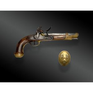 Pistol Of The Bodyguards Of The King's Military Household, Second Model Of 1818.