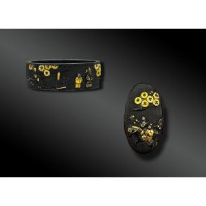 Fuchi Kachira Set - Japan - Edo Period (1603-1868)