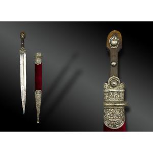 Dagger Called Kindjal - Caucasus, North Of Dagestan - 19th Century