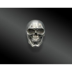 Skull, Silver Vanity. Europe, 20th Century