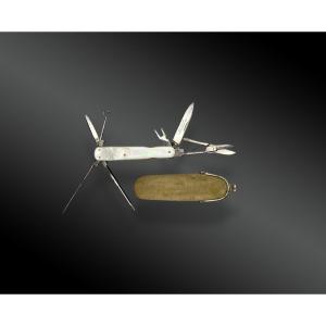 Seven-piece Folding Knife By W.r. Humpheys & Co. Sheffield, United Kingdom, Early 20th Century