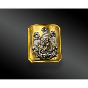 Infantry Or National Guard Officer's Belt Plate