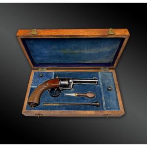 Revolver Box Set Devisme - Paris, France - Circa 1860