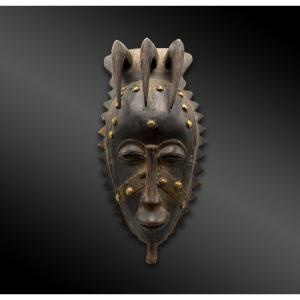 Ndoma Portrait Mask - Baoulé Culture, Ivory Coast - First Half Of The 20th Century