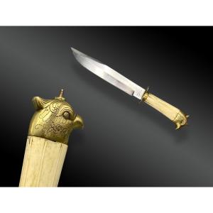 Bowie Knife By Wilkinson And Son Sheffield, United Kingdom, 19th Century