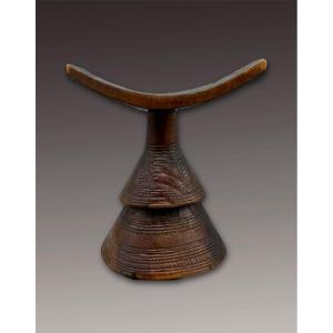 Neck Support - Gurage Sebatbet, Ethiopia - First Half Of The 20th Century 