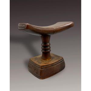 Neck Rest - Bena Lulua, Zaire - First Half Of The 20th Century