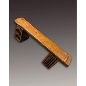 Double Neck Support - Nguni Or Zulu, South Africa - First Half Of The 20th Century