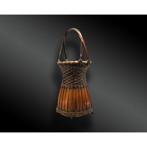 Basket For Ikebana Called Hanakago Shichiku Japan