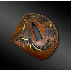 Tsuba Hamaguri - Japan - Edo Period (1603-1868)
