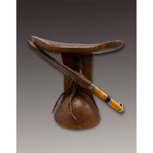 Neck Support - Daasanech, Ethiopia - First Half Of The 20th Century