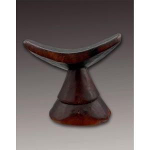 Neck Support - Gurage Sebatbet, Ethiopia - First Half Of The 20th Century 