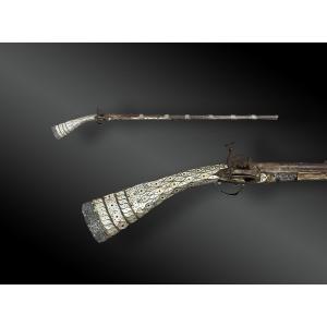 Ottoman Flintlock Rifle, Dzeferdar. Ottoman Balkans Late 18th Century