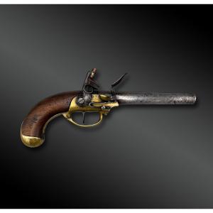 Flintlock Pistol Model 1777, 2nd Type - France - Louis XVI Period