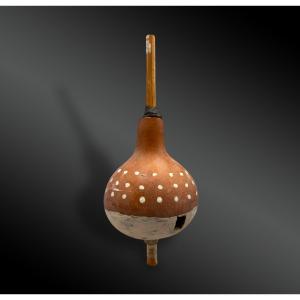 Spinning Top - Kuikuro Indians, State Of Mato Grosso, Central-western Brazil