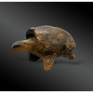 Turtle-shaped Rattle - Karaja Indians, Mato Grosso And Tocatins States