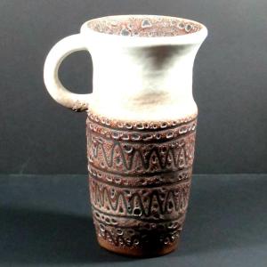 Sandstone Vase By Jean Austruy 60s