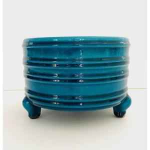 Earthenware Tripod Planter By Pol Chambost