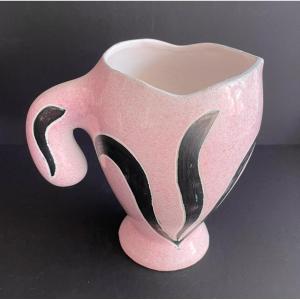 Large Earthenware Pitcher By Charles Voltz Vallauris