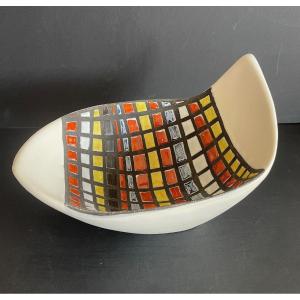 Earthenware Cup By Roger Capron In Vallauris