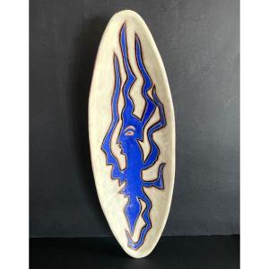 Large Ceramic Cup, Design By Jean Lurçat Sant Vicens