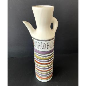 "mirabelle" Earthenware Pitcher By Roger Capron, Vallauris