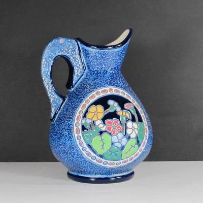 Art Deco Pitcher Amphora Czechoslovakia