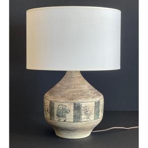 Jacques Blin Ceramic Lamp 