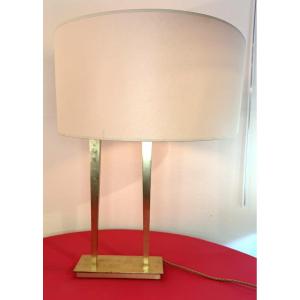 Gilded Brass Lamp – 20th Century Design