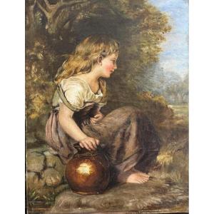 Young Girl The Whisper Of Water