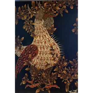 “modernist Tapestry Attributed To Jean Lurçat”