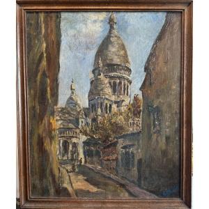 “montmartre, The Climb Towards The Sacré-cœur”