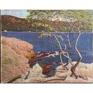 Red Rocks At Agay - Light On The Esterel