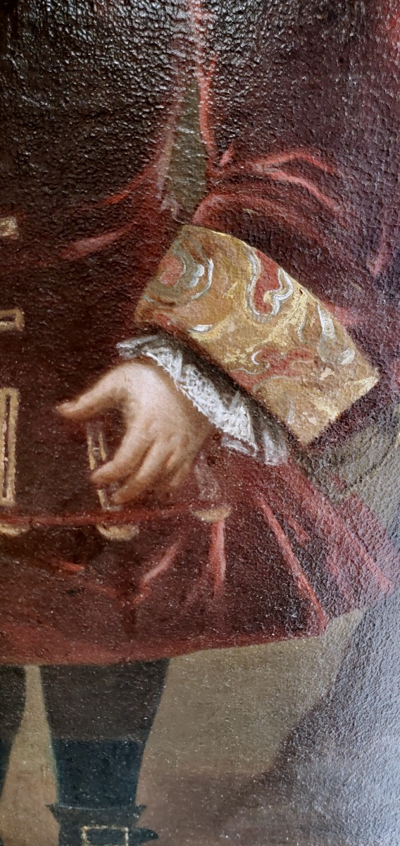 Dipinto olio su tela raffigurante Marcus Atonius  Zondadarius-photo-3