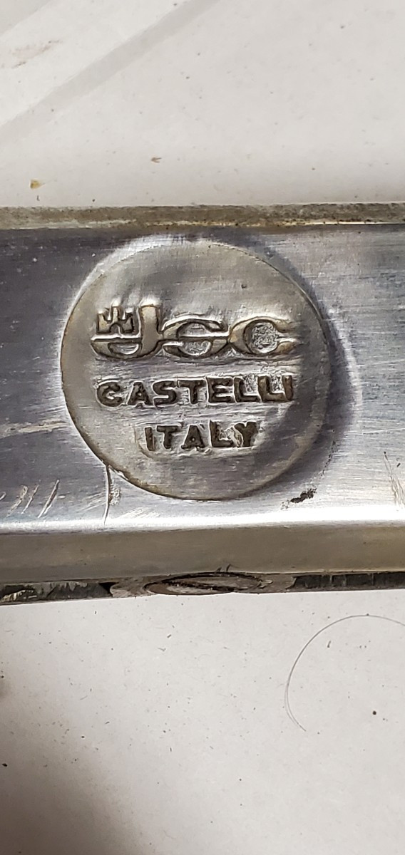 4 Sedie Anonima Castelli design Giancarlo Piretti anni 1970 , -photo-2