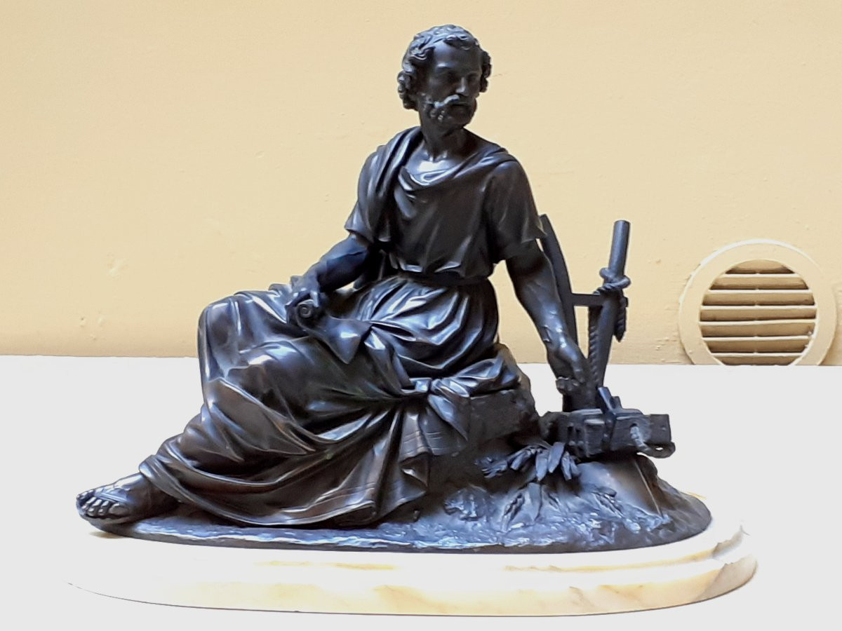 Bronzo ,raffigurante poeta -photo-1
