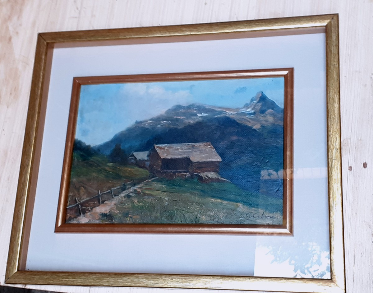 Dipinto paesaggio di Giovanni Colmo-photo-4