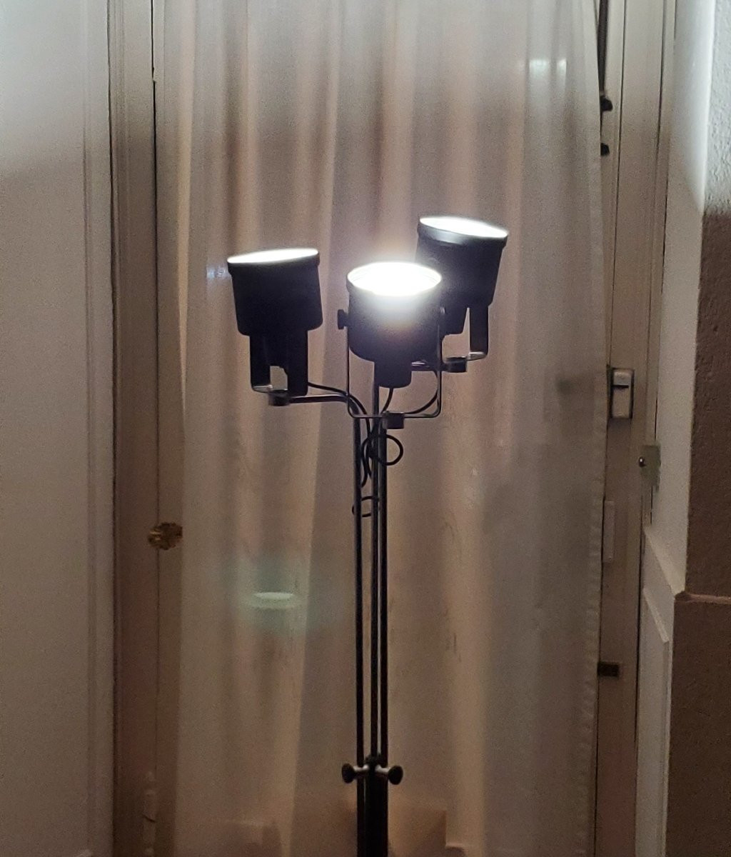 Lampada da terra design :Pio Luigi Brusasco e Giovanni Torretta per Luci Milano -photo-2