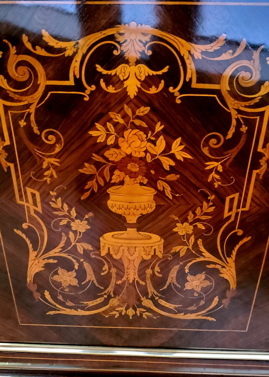 Credenza Napoleone III  in palissandro manifattura Francese epoca 1860 -photo-4