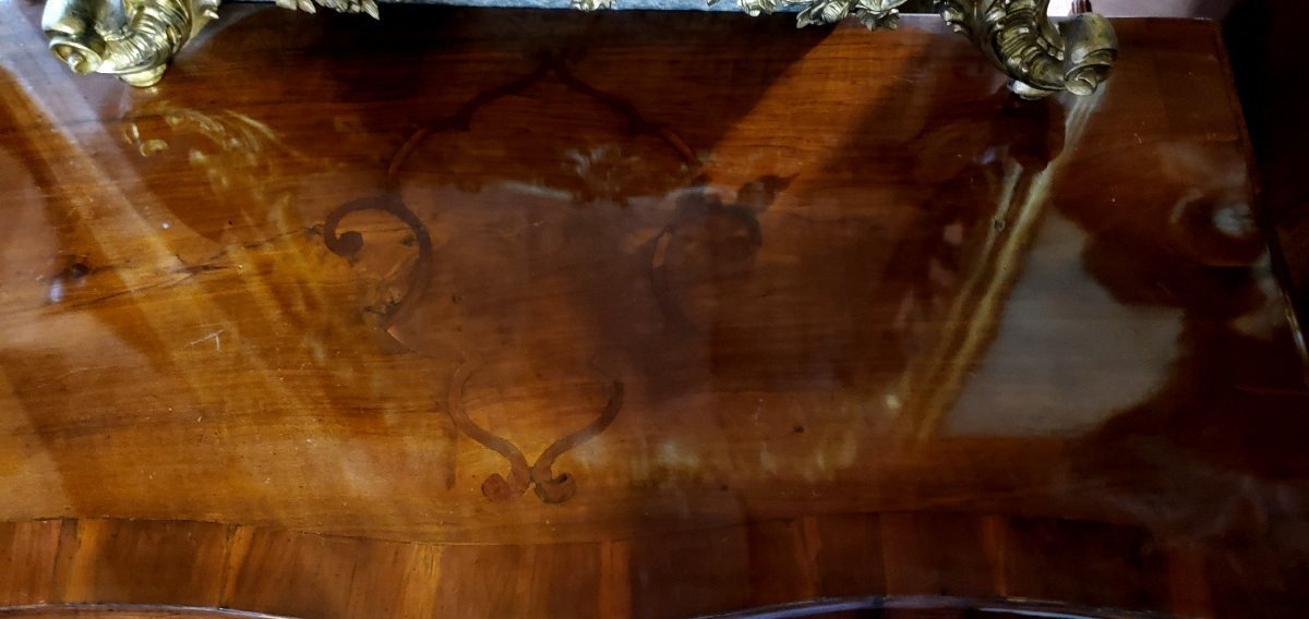 Antico Comò epoca  1750 (circa)  in legno di noce -photo-2