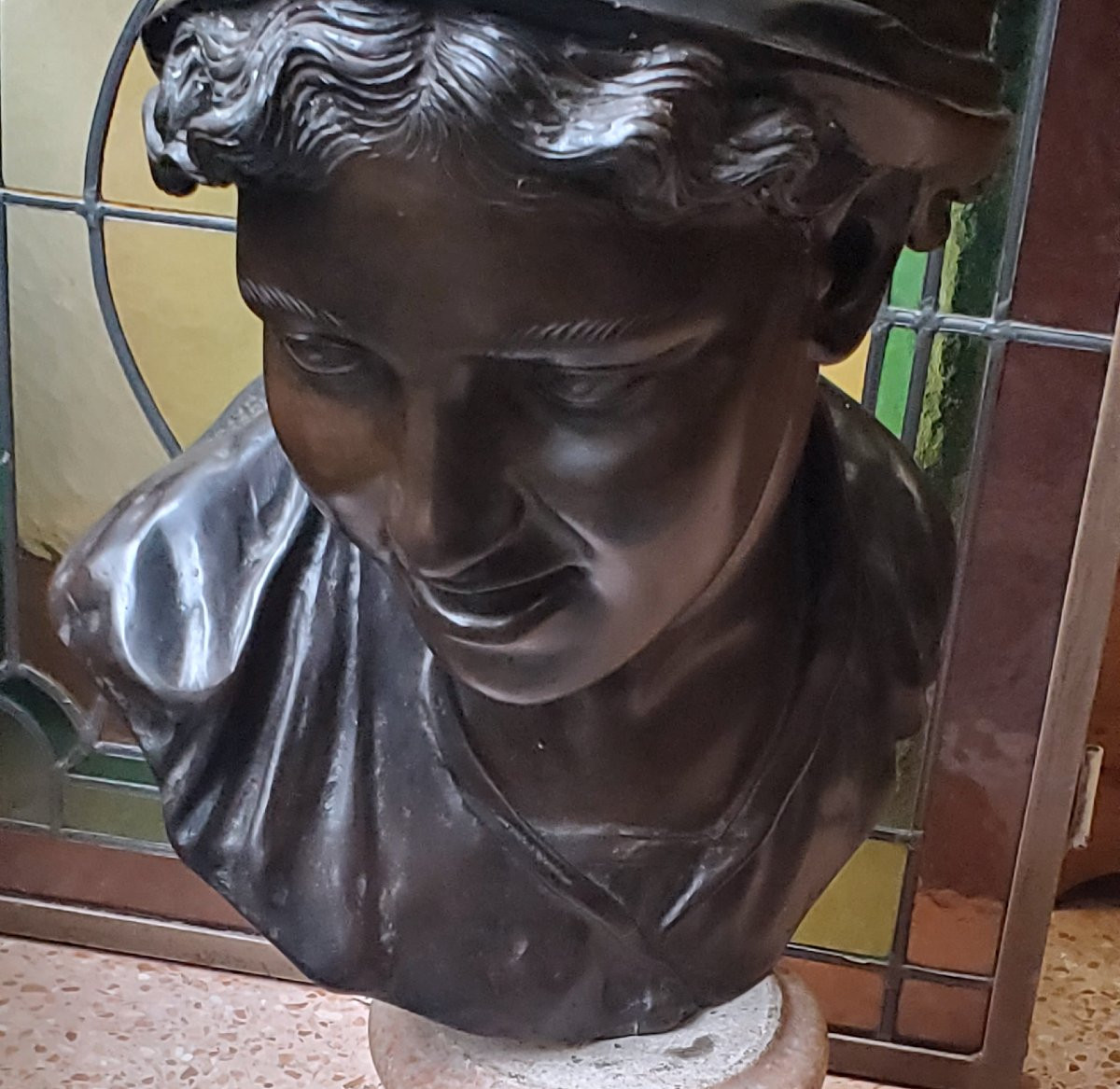 Scultura epoca primi 1900 in Bronzo firmata Gemito Vincenzo (1852-1929)-photo-2