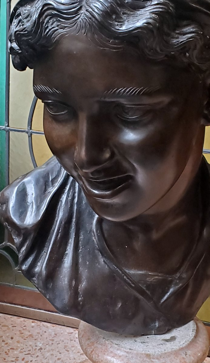 Scultura epoca primi 1900 in Bronzo firmata Gemito Vincenzo (1852-1929)-photo-3