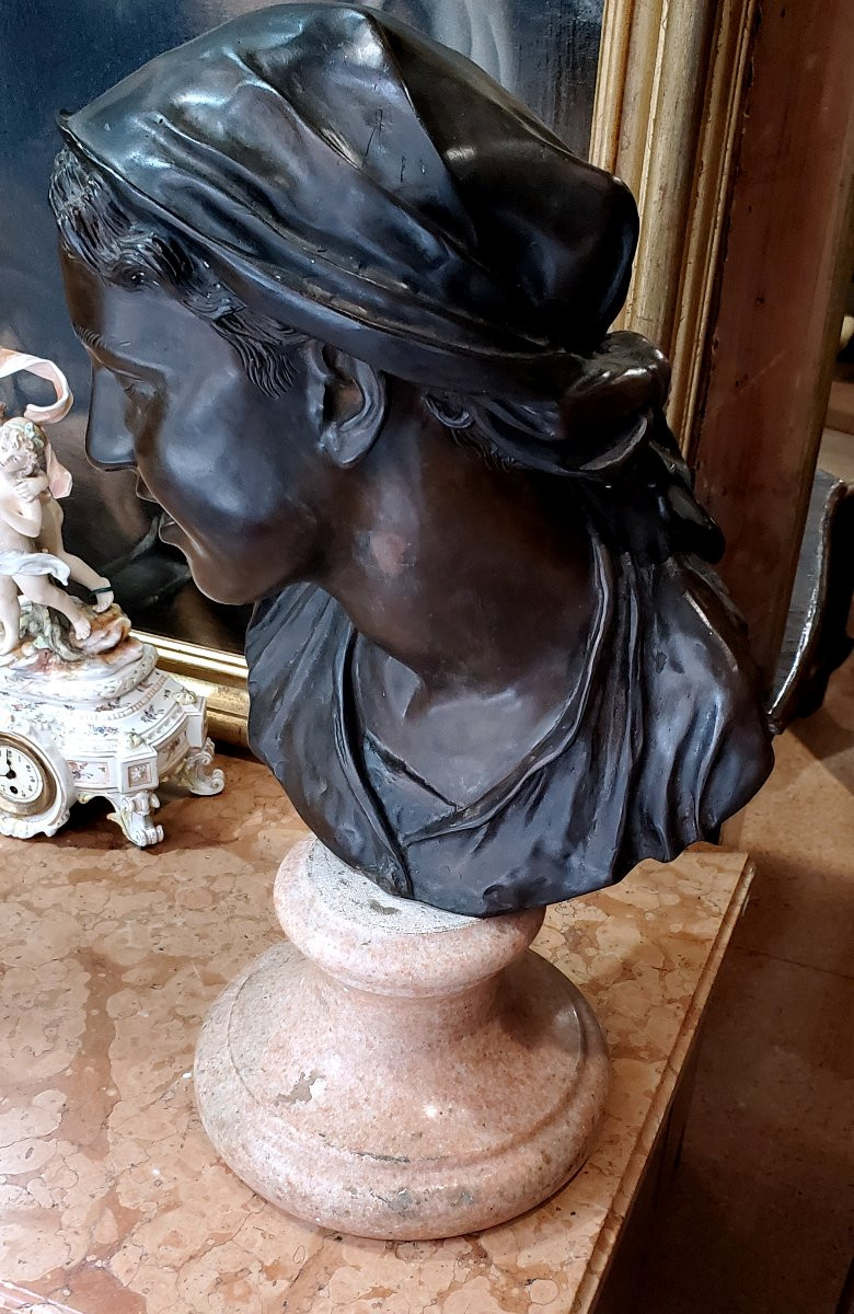 Scultura epoca primi 1900 in Bronzo firmata Gemito Vincenzo (1852-1929)-photo-6
