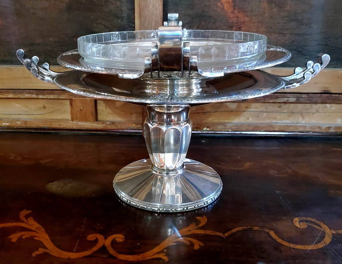 Centrotavola Silver Plate   , originale 1930-photo-3