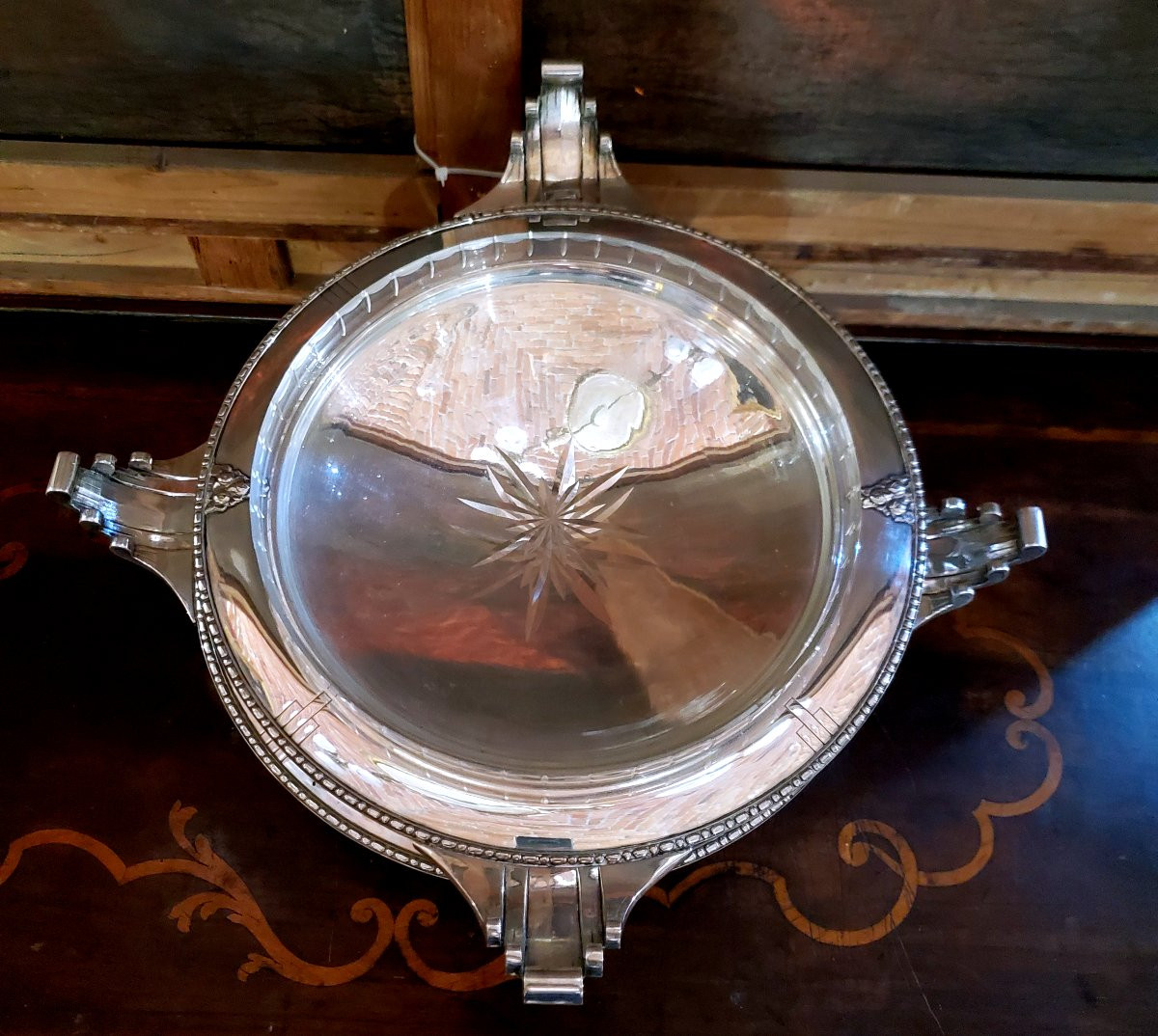 Centrotavola Silver Plate   , originale 1930-photo-4