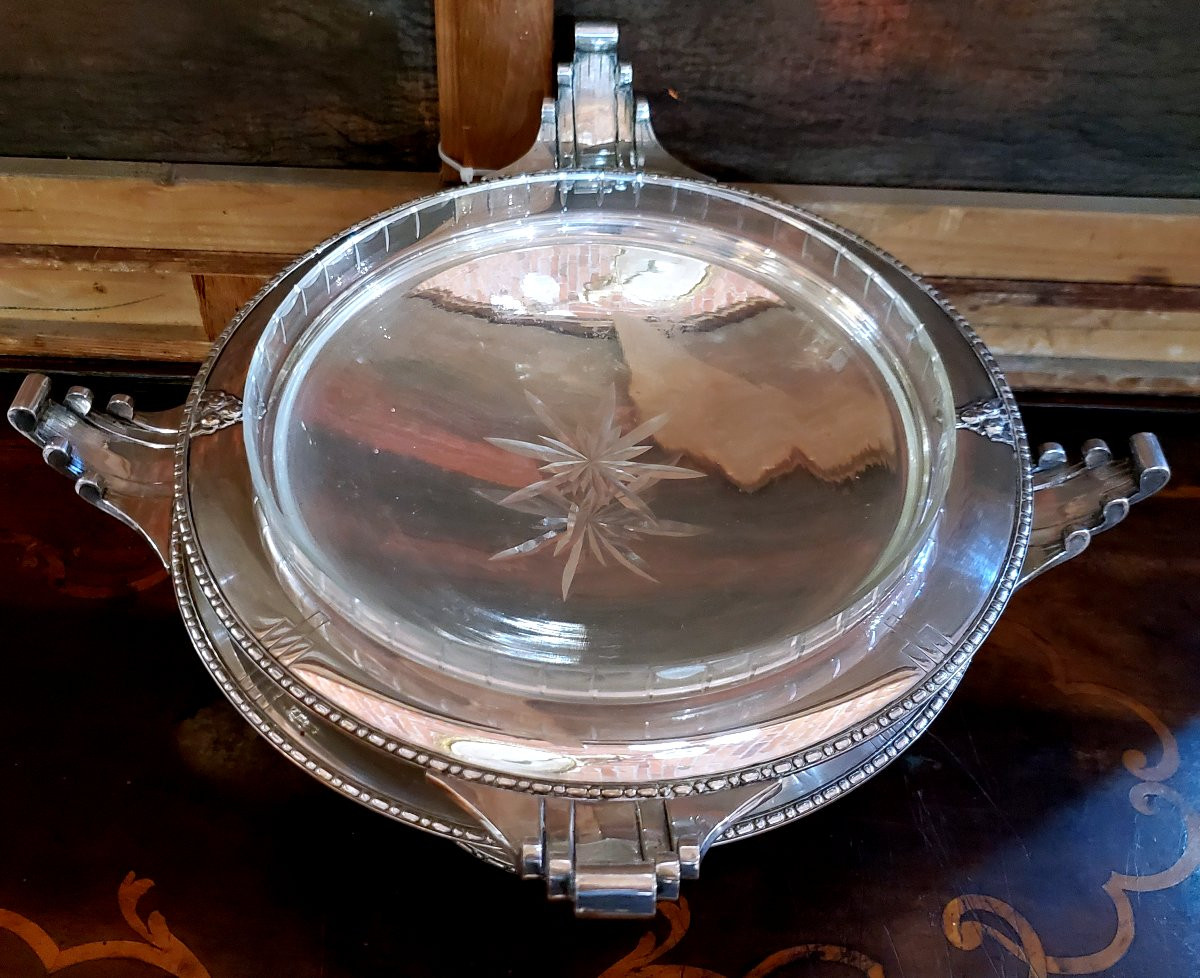 Centrotavola Silver Plate   , originale 1930-photo-2