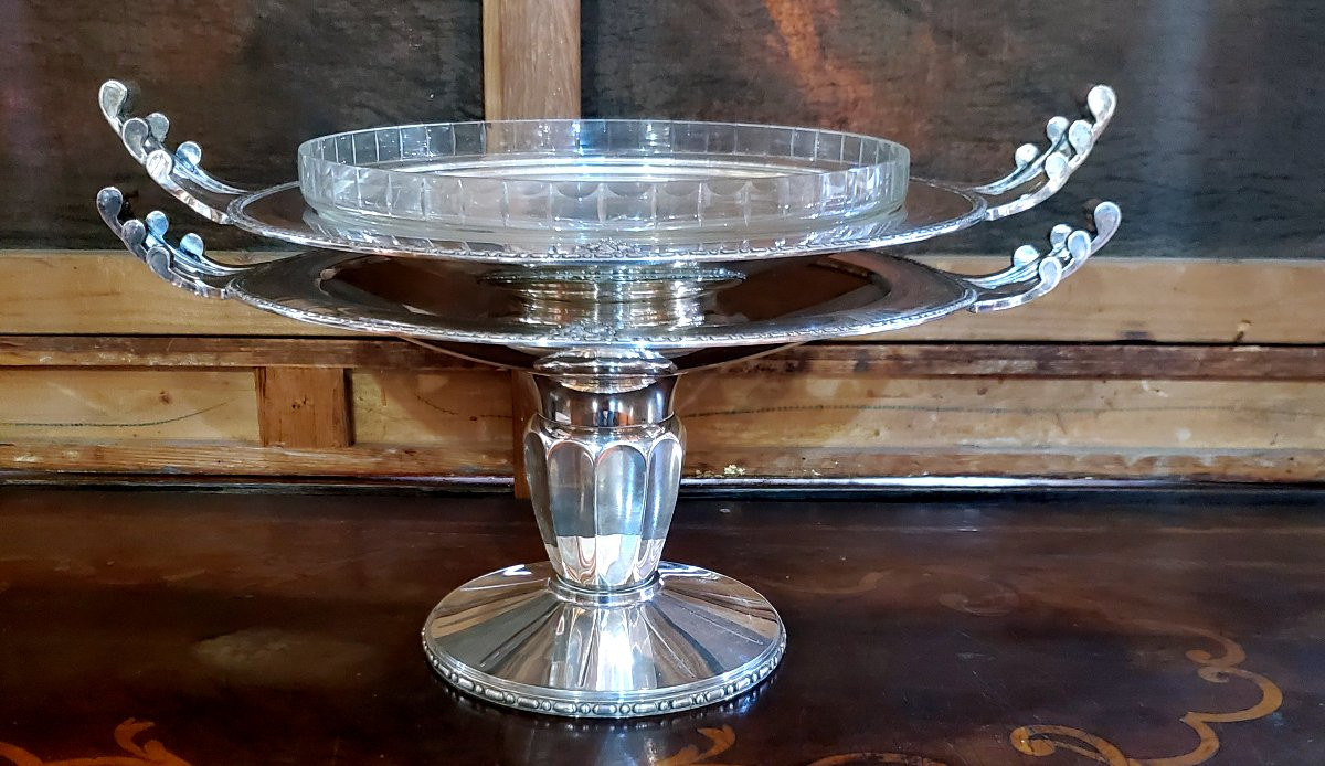 Centrotavola Silver Plate   , originale 1930-photo-5