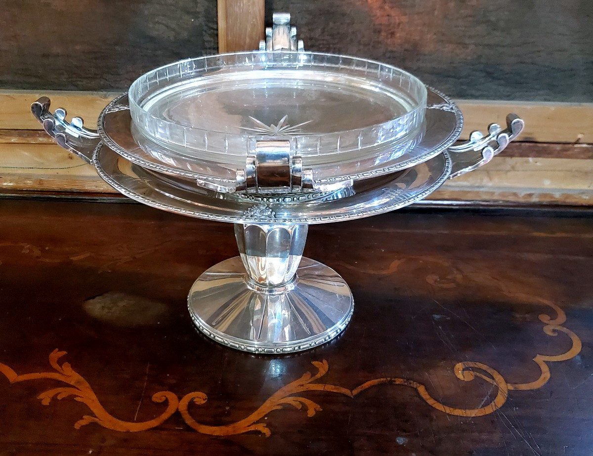 Centrotavola Silver Plate   , originale 1930