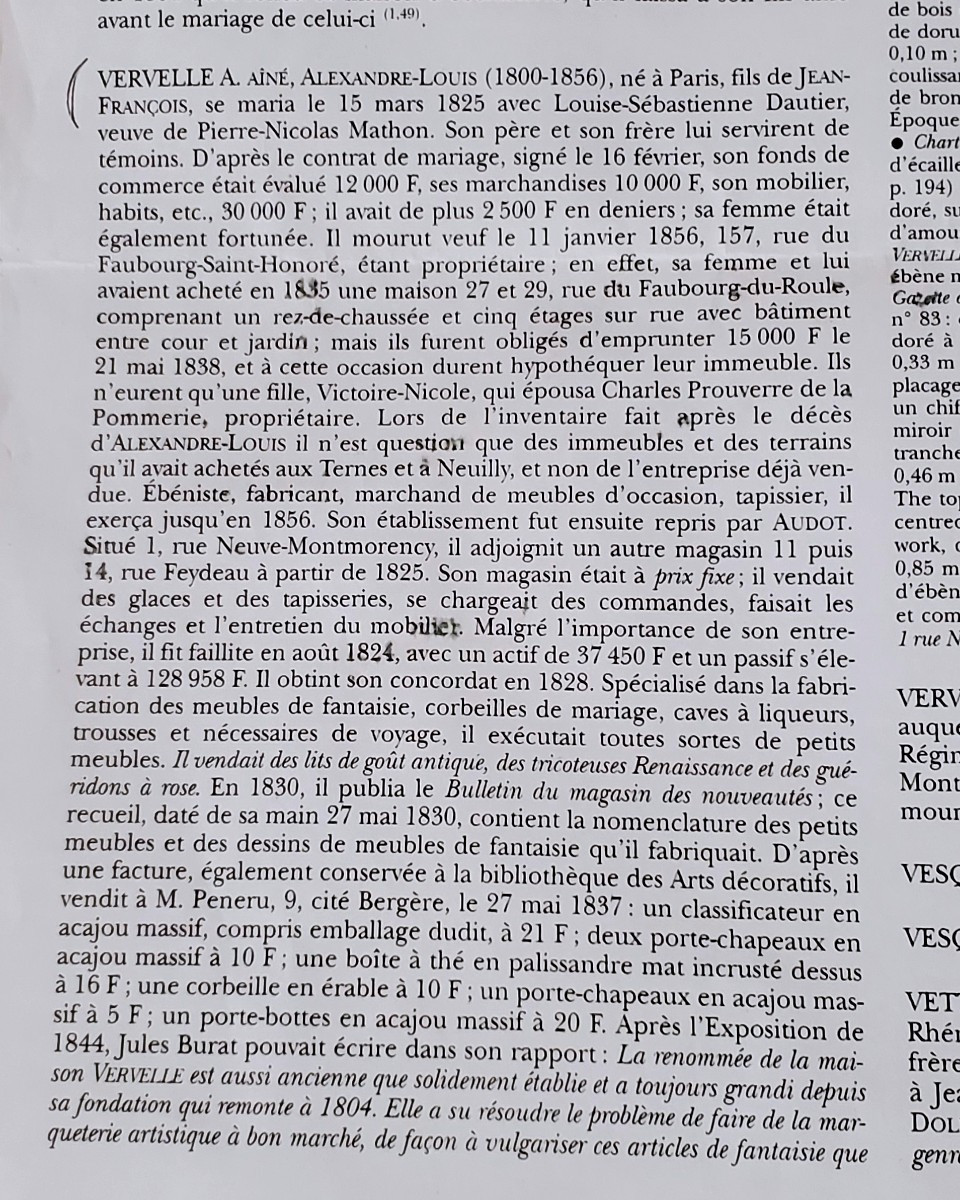Tavolino Napoleone III firmato Vervelle Parigi  in radica di tuja-photo-4