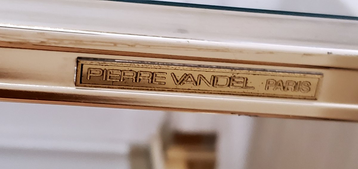 Tavolino di design anni 1970 firmato Pierre Vandel Paris-photo-2